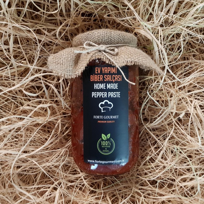 Ev Yapımı Biber Salçası Tuzlu FORTE GOURMET MARKET Forte Gurme
