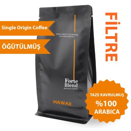 Forte Blend Hawaii  250 GR - Filtre Kahve Makinası için öğütülmüş