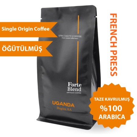 Forte Blend Uganda Bugisu AA Kahve 250 GR - French Press için öğütülmüş