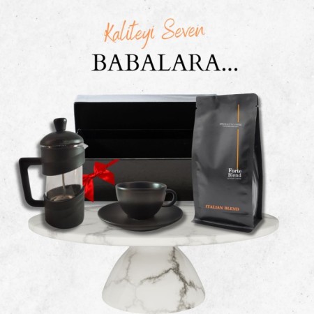 Babalar Gününe Özel French Press Hediye Paketi