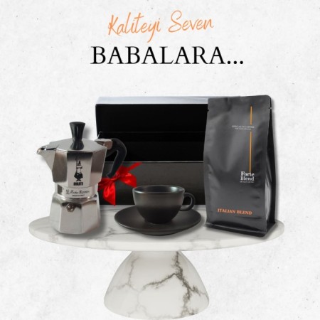 Babalar Gününe Özel Moka Pot Hediye Paketi