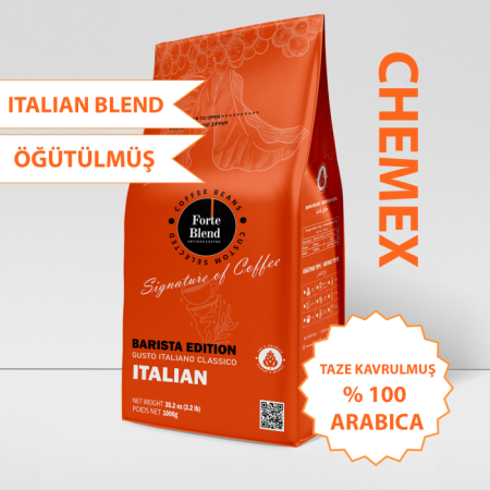 Forte Blend Italian Blend Kahve 1000 GR - Chemex için öğütülmüş